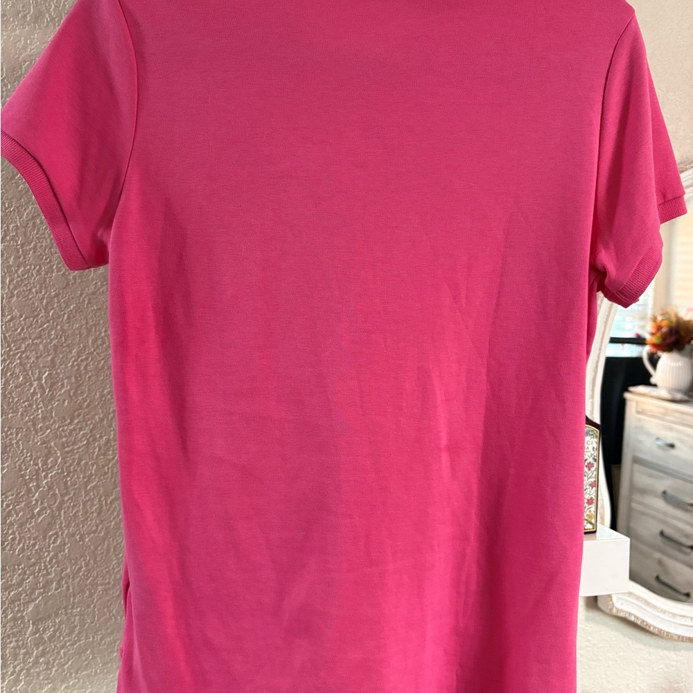 Ralph Lauren ladies Bright Pink Polo Shirt - Picture 2 of 4